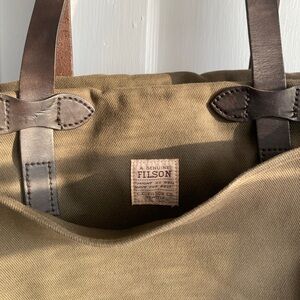 Filson Rugged Twill Tote Bag